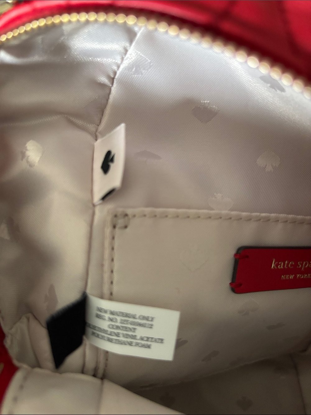 Kate Spade Red Briar Lane Quilted Mini Backpack - Picture 12 of 14